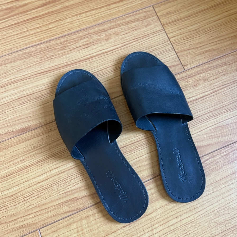 Sold out Madewell The Boardwalk Post Slide Sandals